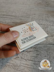 stampin up kleiner gruß vom osterhasen verpackung