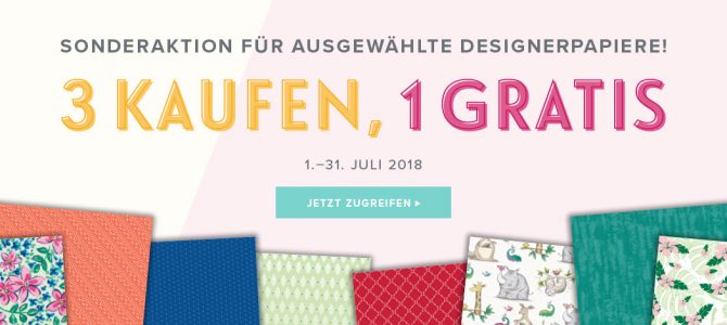 Designerpapier Aktion SEP