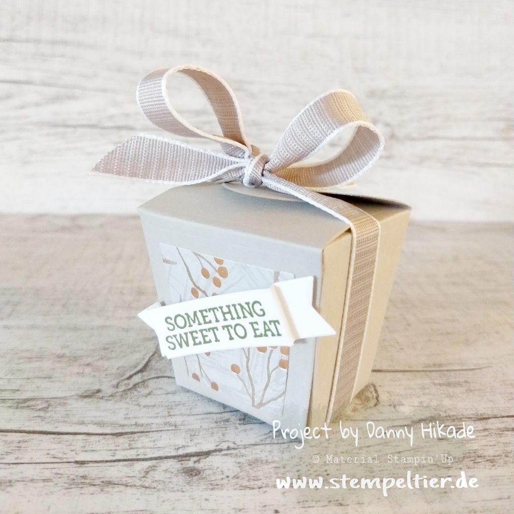 stampin up verpackung takeout treats zum mitnehmen treatbox Winterblüten