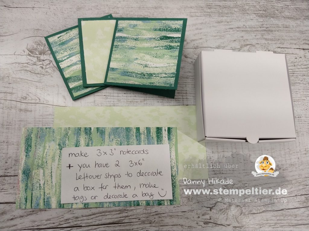 Stampin Up DSP Traum vom Meer Krake tranquil textures tide DSP Anleitung