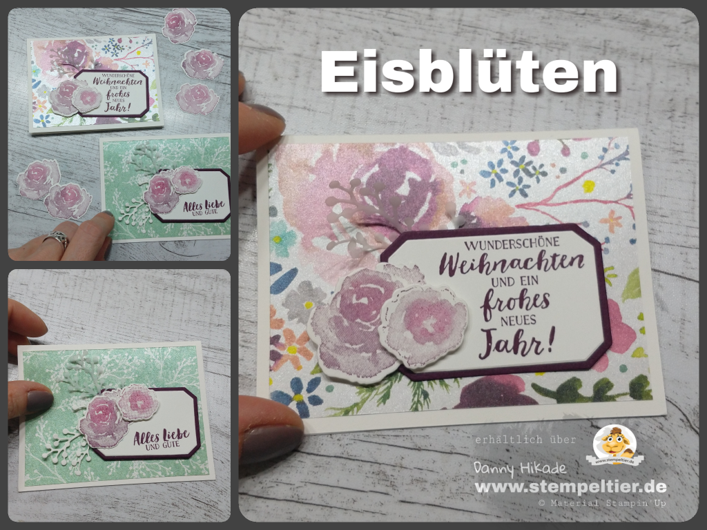 stampin up first frost eisblüten winterblüten dsp winterbouquet stempeltier