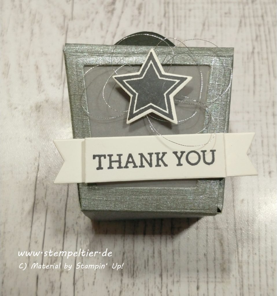 stampin up takeout treats box verpackung zum mitnehmen danke thanks stempeltier