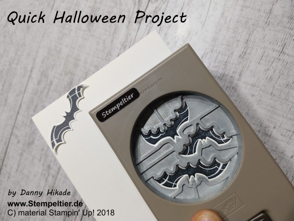 stampin up unheimlich lecker halloween verpackung gummibärchen fledermaus batpunch