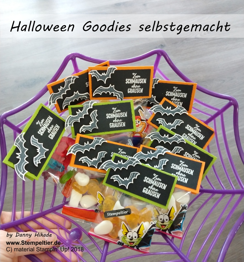 stampin up unheimlich lecker halloween verpackung gummibärchen fledermaus bats stempeltier