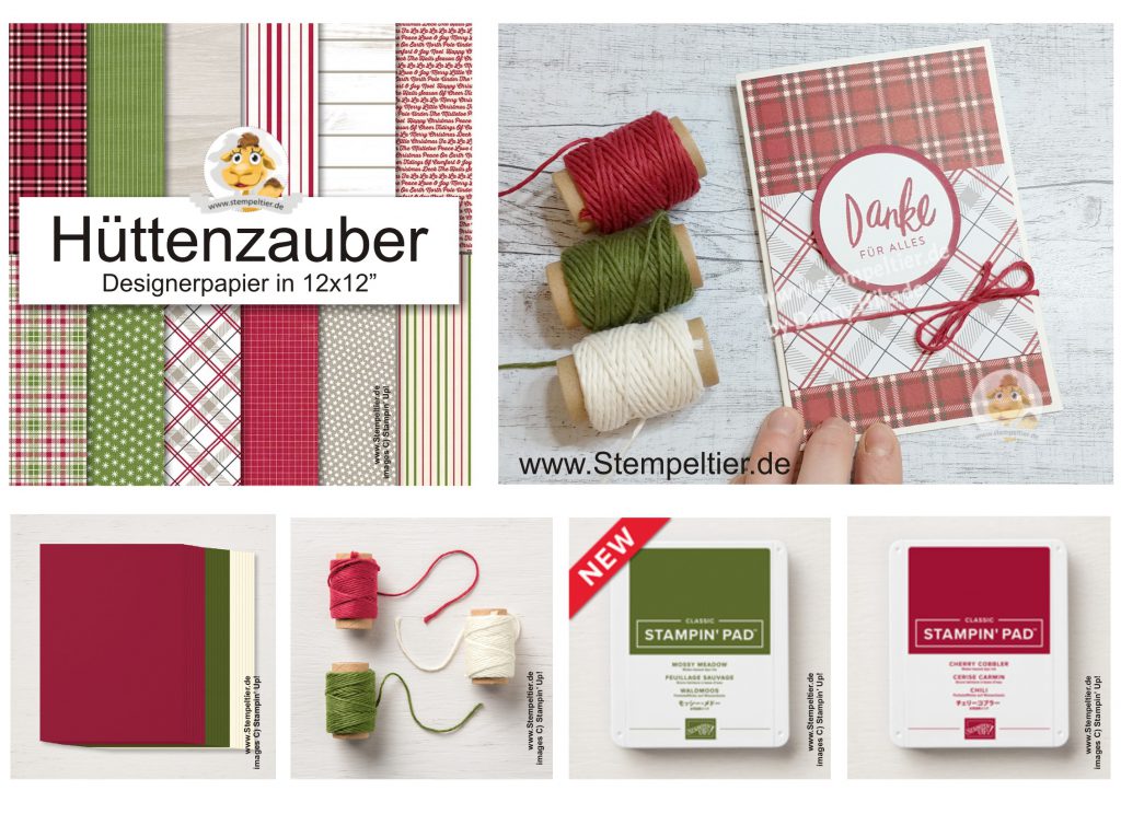 stampin up stampenup hüttenzauber festive farmhouse dsp stempeltier