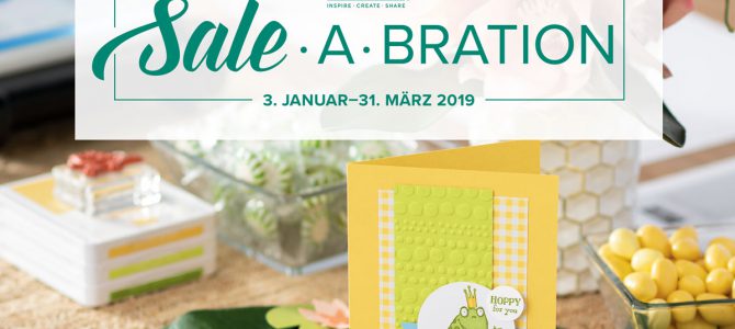 Morgen startet die Sale-a-Bration 2019 Morgen startet die Sale-a-Bration 2019