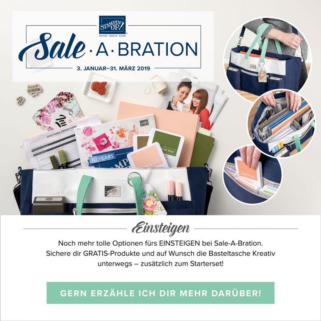 stampin up JOIN_SAB einsteigen während Saleabration 2019 stempeltier demo werden starterset