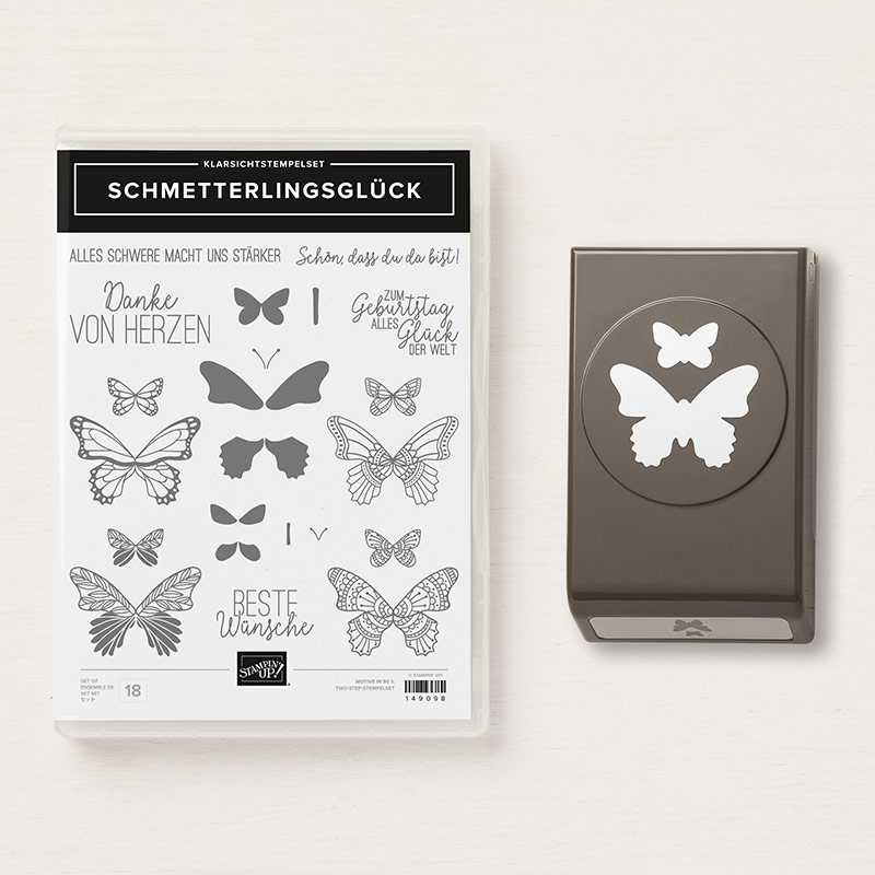 stampin up schmetterlingsglück sparset Handstanze Schmetterling 2019 SAB neuheit bestellen