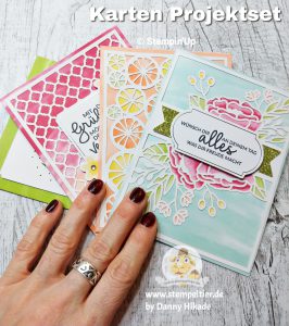 stampin up neu alles was freude macht stempeltier karten projektset 2019