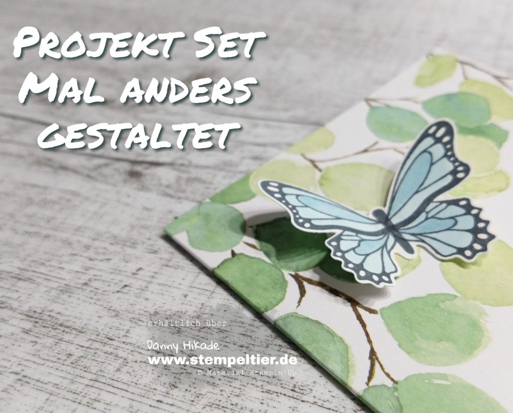 stampin up projektset liebes dankeschön schmetterling stempeltier