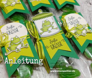 stampin up anleitung goodie froschkönig sab 2019 stempeltier süße grüße