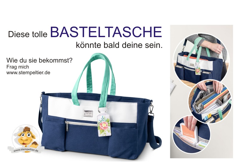 stampin up kreativtasche tasche einsteigen demo werden starterset team stempeltier sab 2019