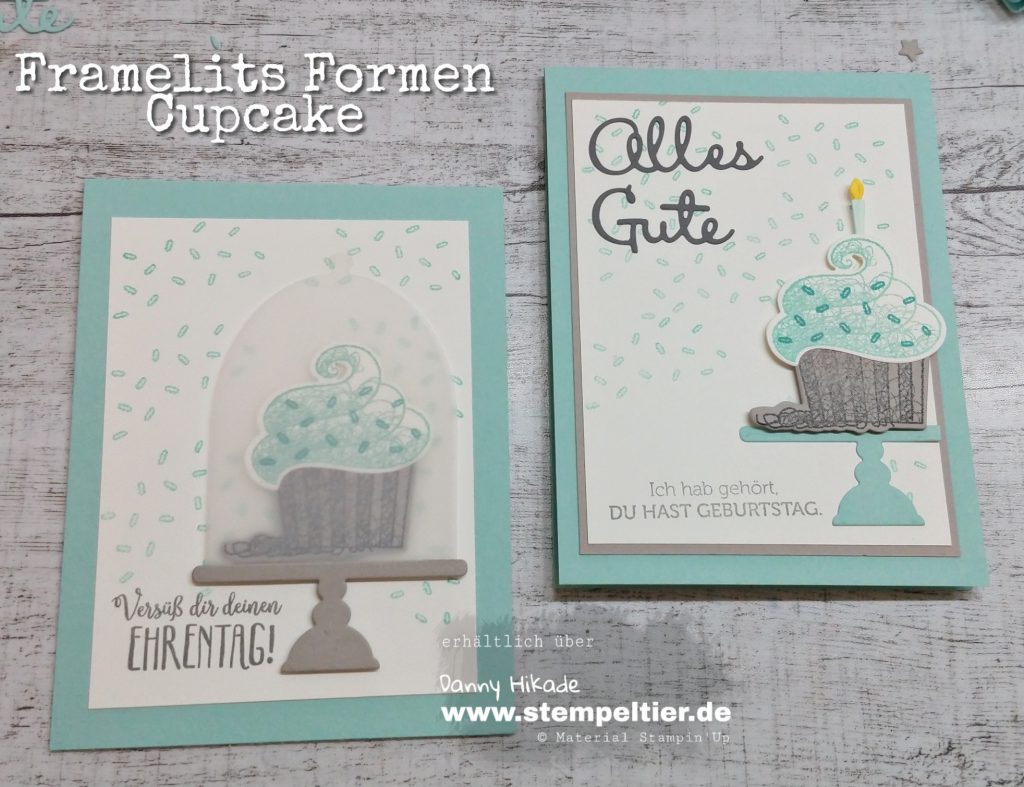 Stampin Up SAB cupcake Muffin süße Grüße call meine cupcake framelits Geburtstag Karte