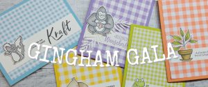 Stampin Up Gartenglück DSP GINGHAM GALA Karten Stempeltier