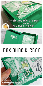 stampin up anleitung froschkönig schachtel box ohne kleben