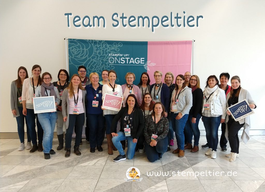 Stampin Up onstage Team Stempeltier