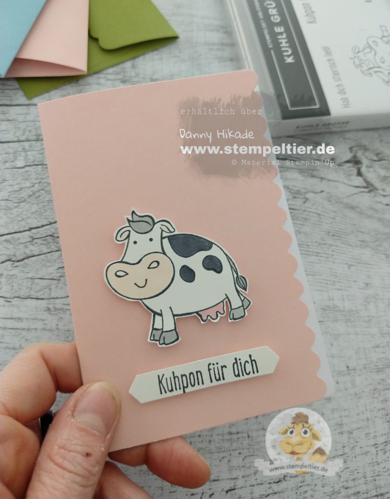 stampin up kuhle grüße kühe kuh cow neu stempeltier over the moon