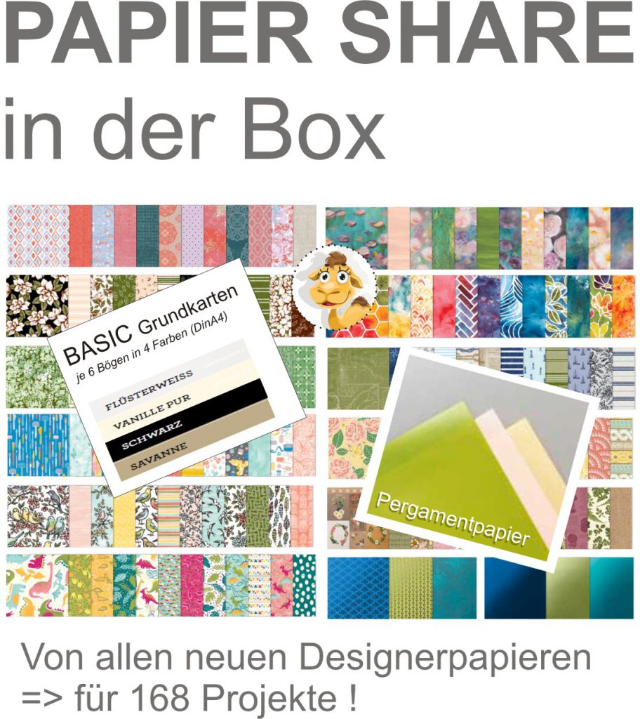 papiershare stampin up papershare jahreskatalog 2019 2020 in der box stempeltier