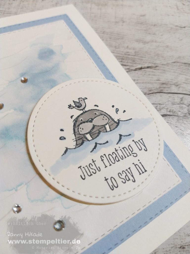 stampin up well walrus be friends walross martim Karte stempeltier