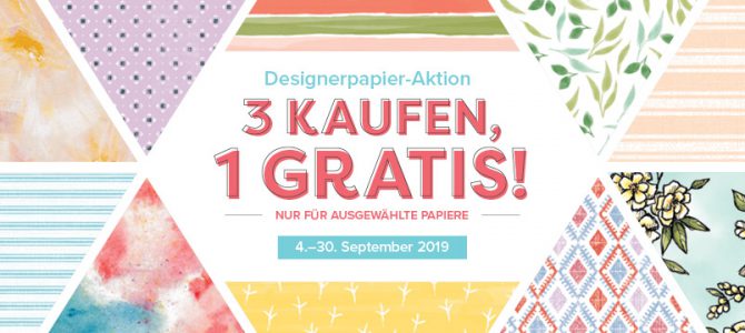 Designerpapier AKTION 2019 Designerpapier AKTION 2019