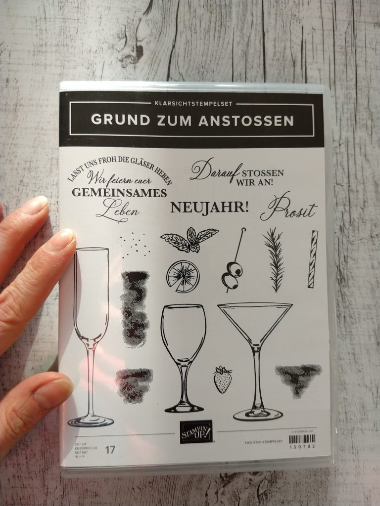 stampin up grund zum anstoßen silvester gläser sip sip hooray