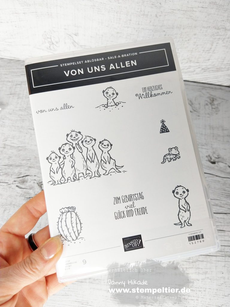 stampin up erdmännchen von uns allen gang all meer meerkat sab saleabration 2020