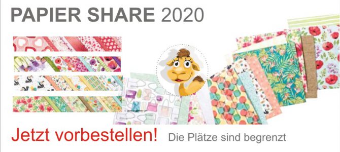 Mein neuer Papiershare 2020 für euch