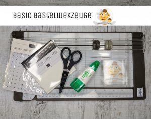 stampin up papierschneider anfänger starterset kleber werkzeug stempeltier