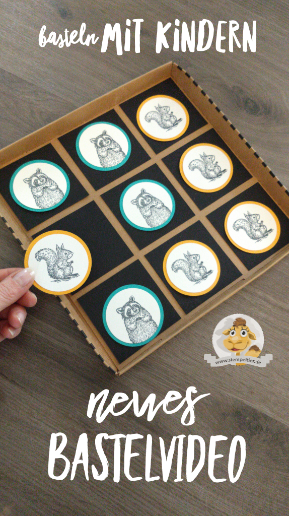 stampin up anleitung basteln mit kindern spiel diy special someone stempeltier