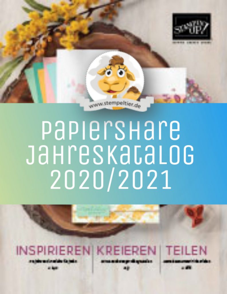 stampin up jahreskatalog 2020 2021 papiershare papershare stempeltier dsp plus Pakete