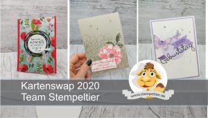 kartenswap team stempeltier youtube video stampin up 2020