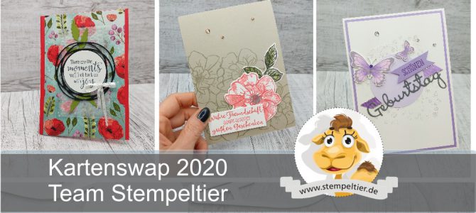 Kartenswap Team Stempeltier April 2020