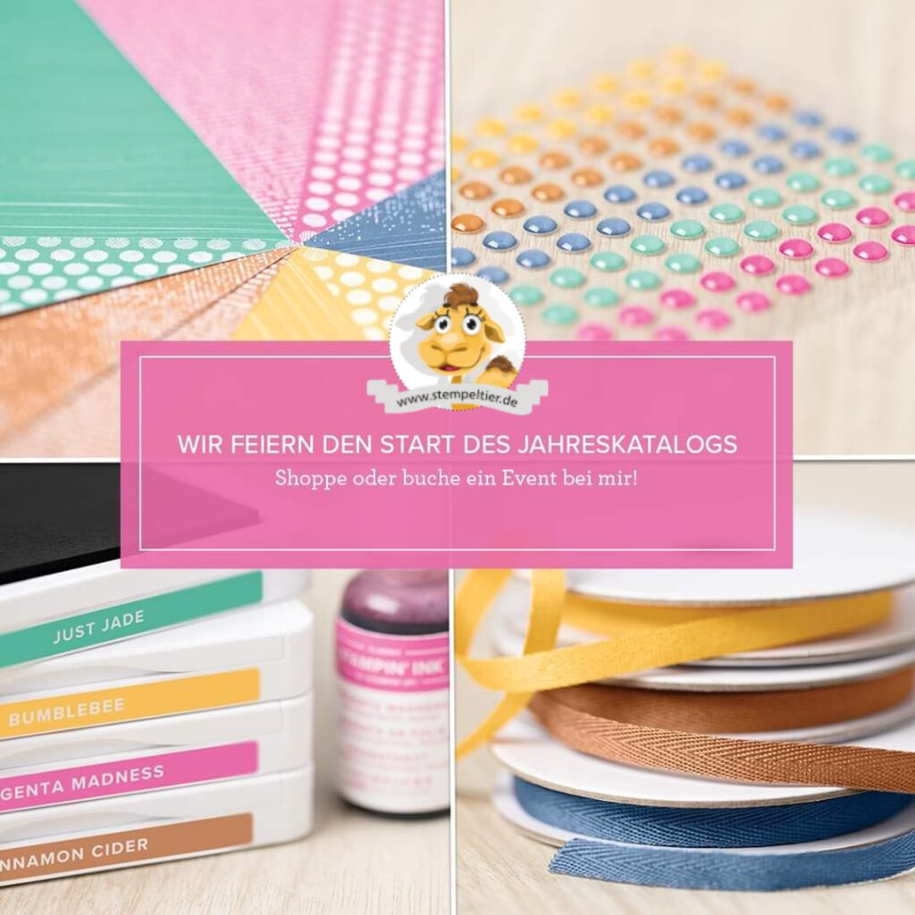 stampin up onlineparty gastgeberin stempeltier workshop