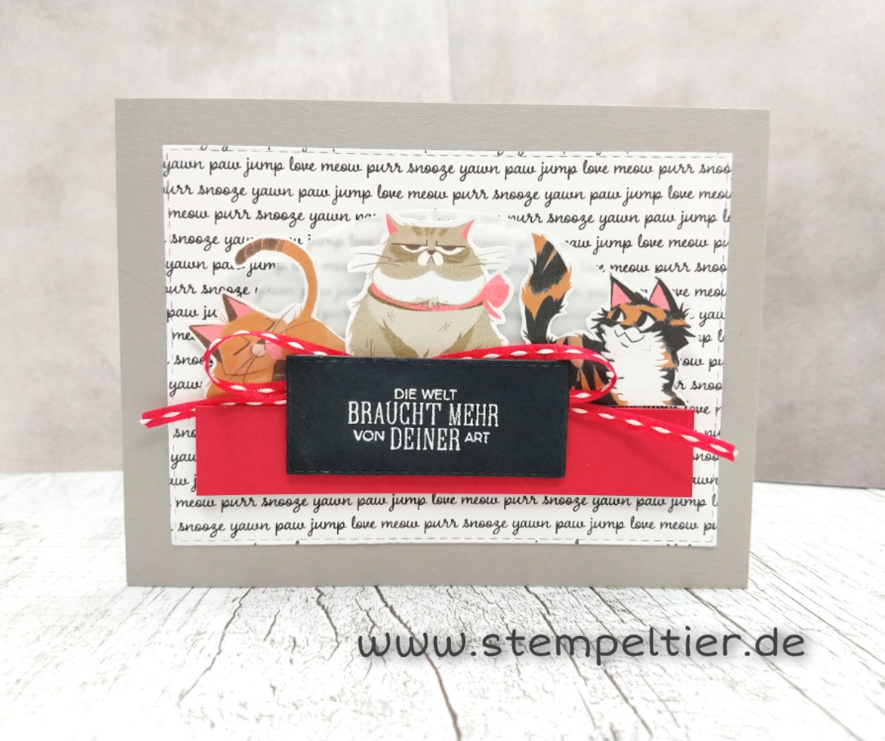 stampin up tierliebe playful pets hund katze cats dogs stempeltier