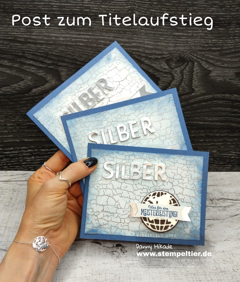 stampin up titelaufstieg silber teamgeschenke welt der abenteuer stempeltier jesper nielsen