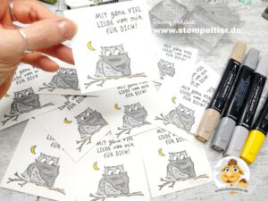 stampin up eulenfest owl stempeltier