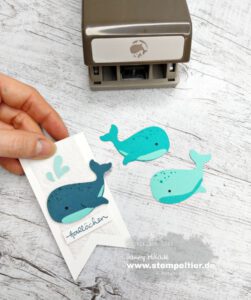 stampin up goodie meereswelt wal whale punch willkommen im team stempeltier