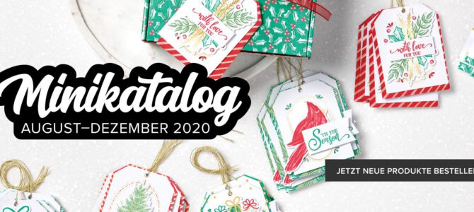 Der Minikatalog Herbst Winter 2020 ist da Der Minikatalog Herbst Winter 2020 ist da