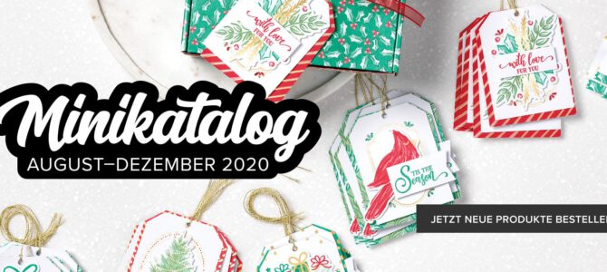 Der Minikatalog Herbst Winter 2020 ist da