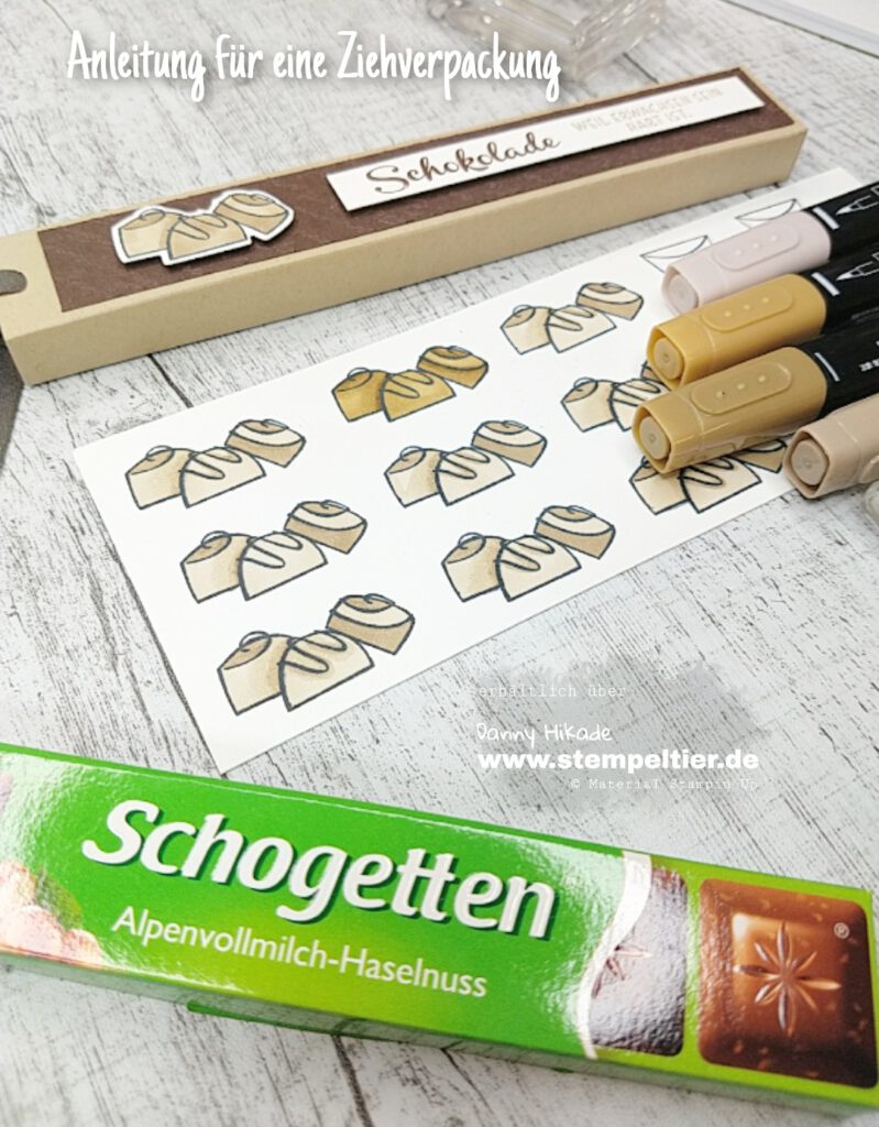 stampin up anleitung schokoladen verpackung nichts geht überschogetten