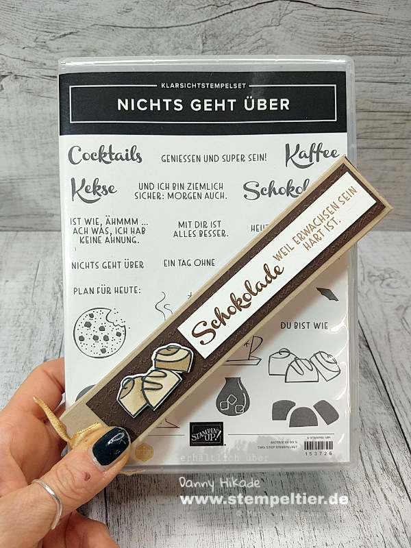 stampin up anleitung schokoladen ziehverpackung schogetten