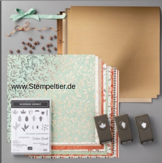 stampin up online workshop goldener Herbst stempeltier