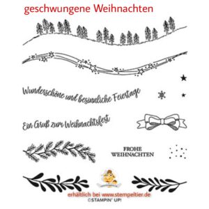 stampin up aktion geschwungene Weihnachten stempelset stempeltier