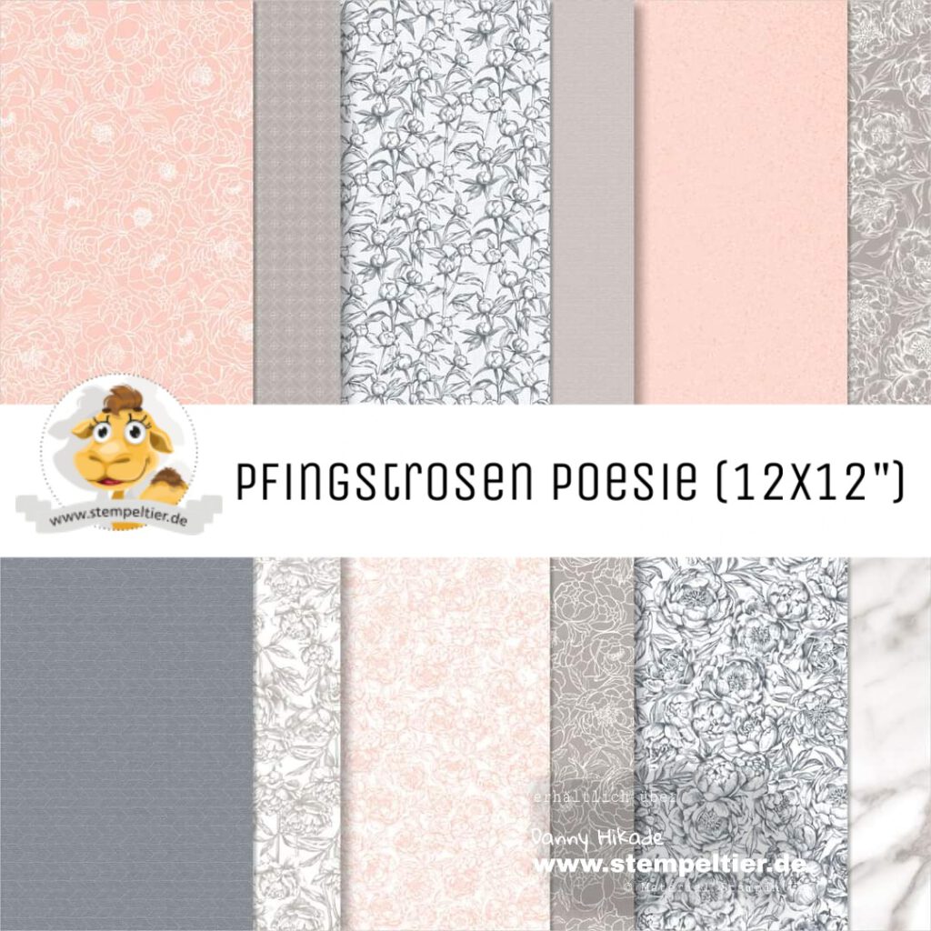 stampin up designerpapier pringstrosenpoesie sale angebot 15% stempeltier