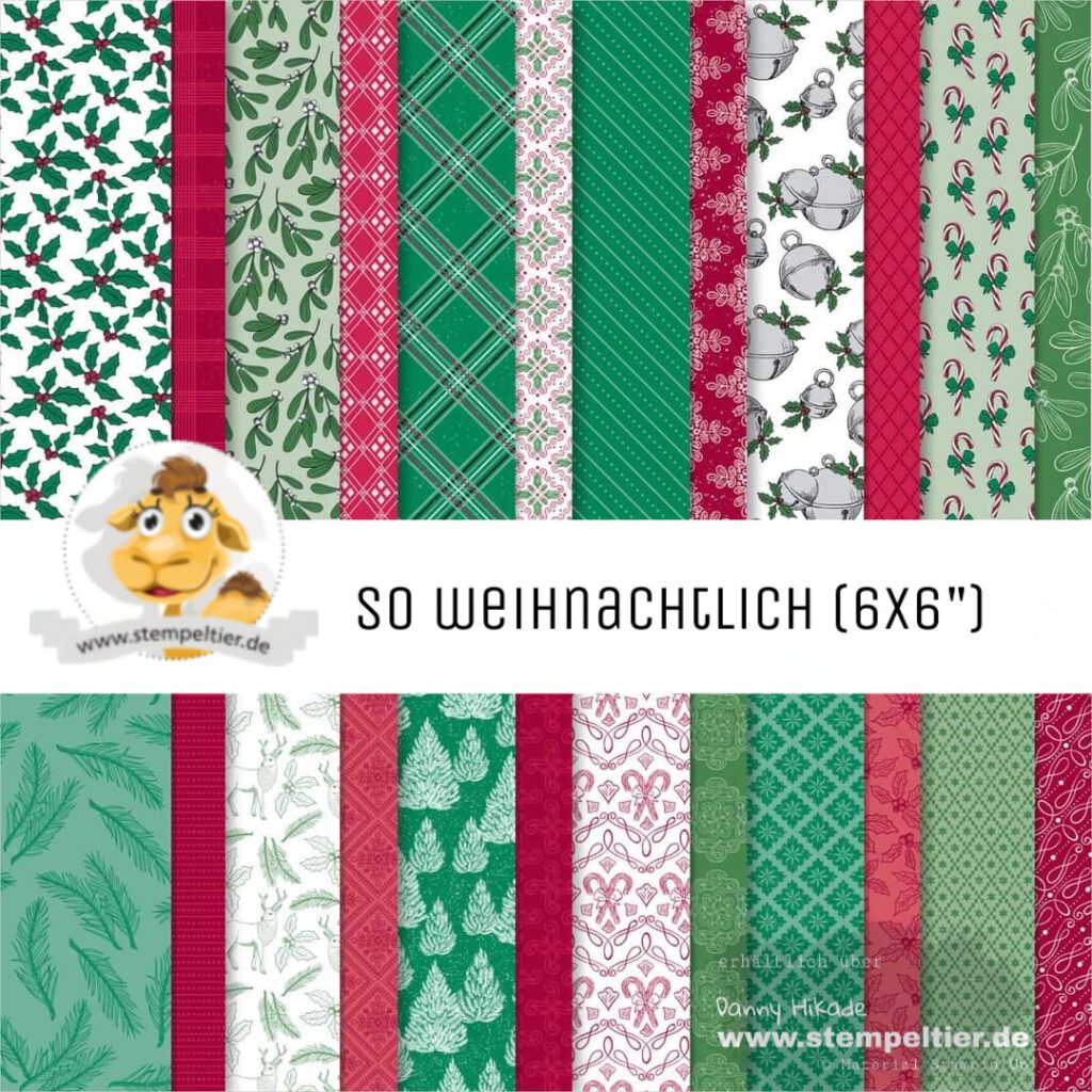 stampin up designerpapier so weihnachtlich DSP sale oktober