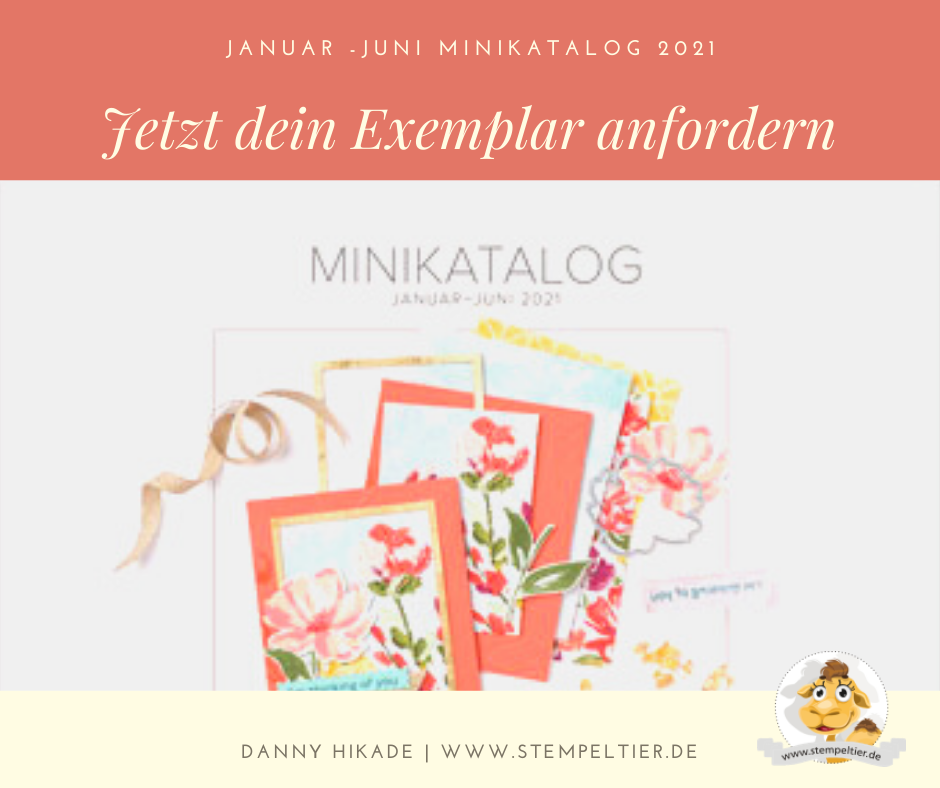 stampin up minikatalog 2021 frühling Saleabration stempeltier bestellen anfordern