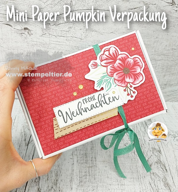 stampin up paper pumpkin feiertage voller freude alternativen projects feiertage voller freude verpackung