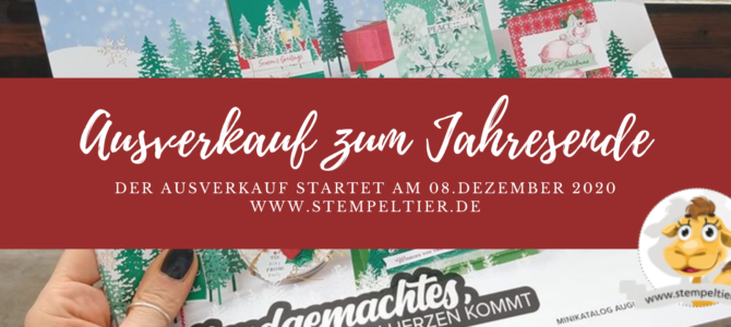 Ausverkauf zum Jahresende bei Stampin‘ Up