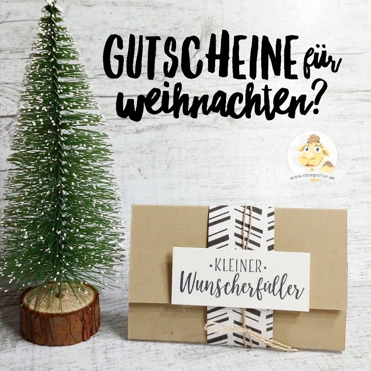 stampin up gutschein bestellen weihnachten gutschein verschenken