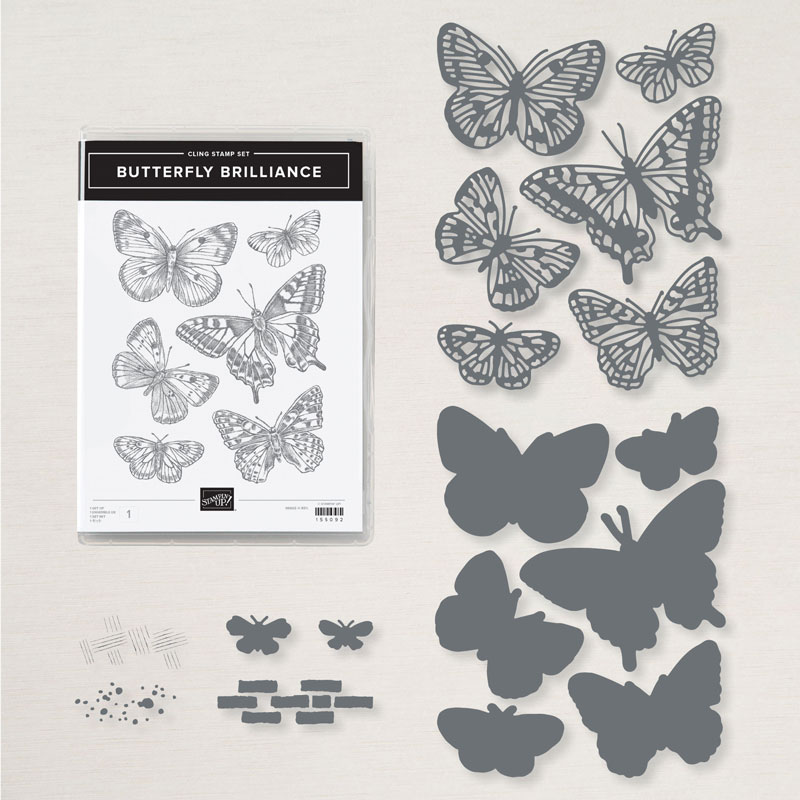 155821 stampin up produktpaket butterfly brilliance schmetterlinge